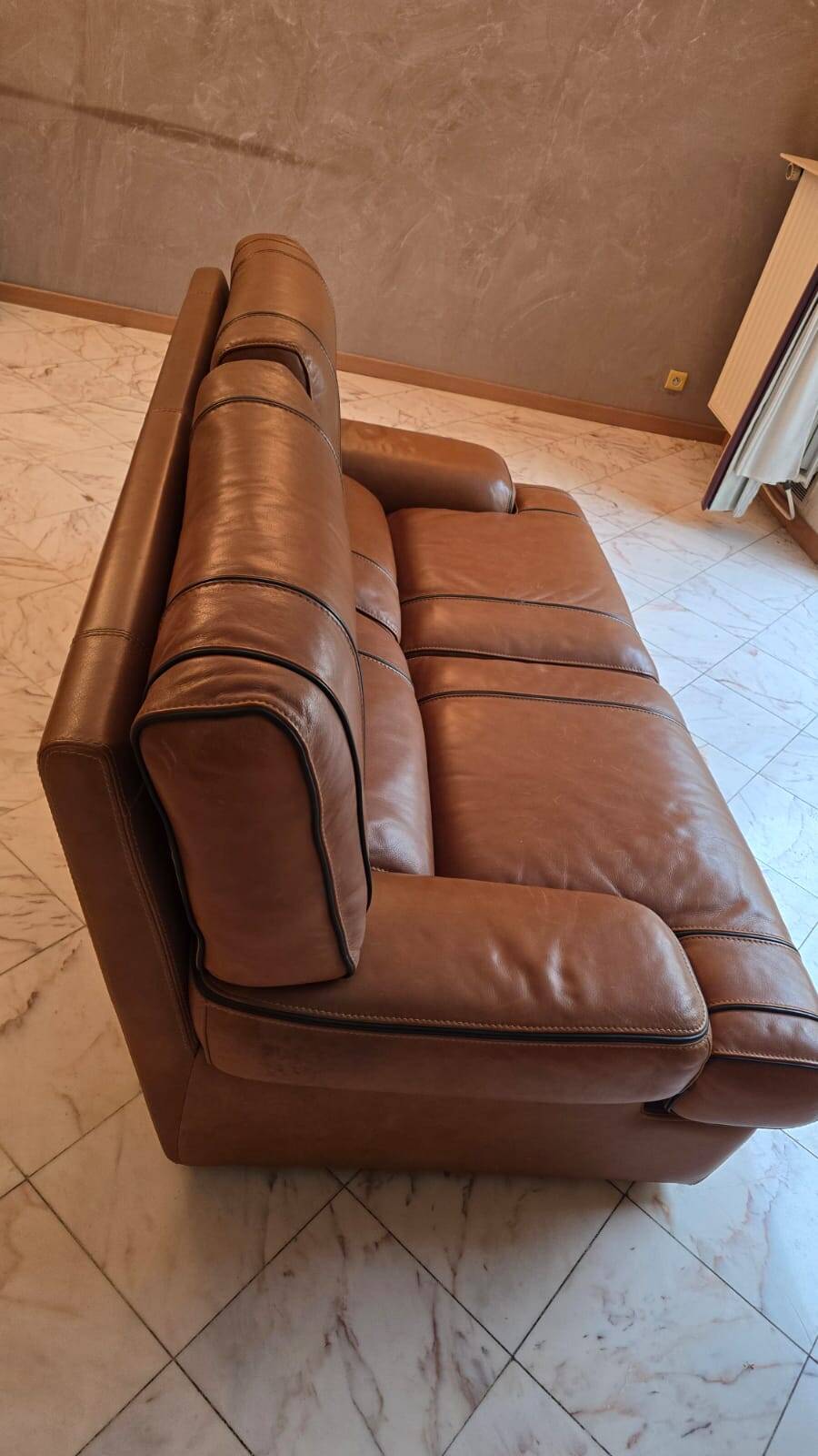Leather sofa
