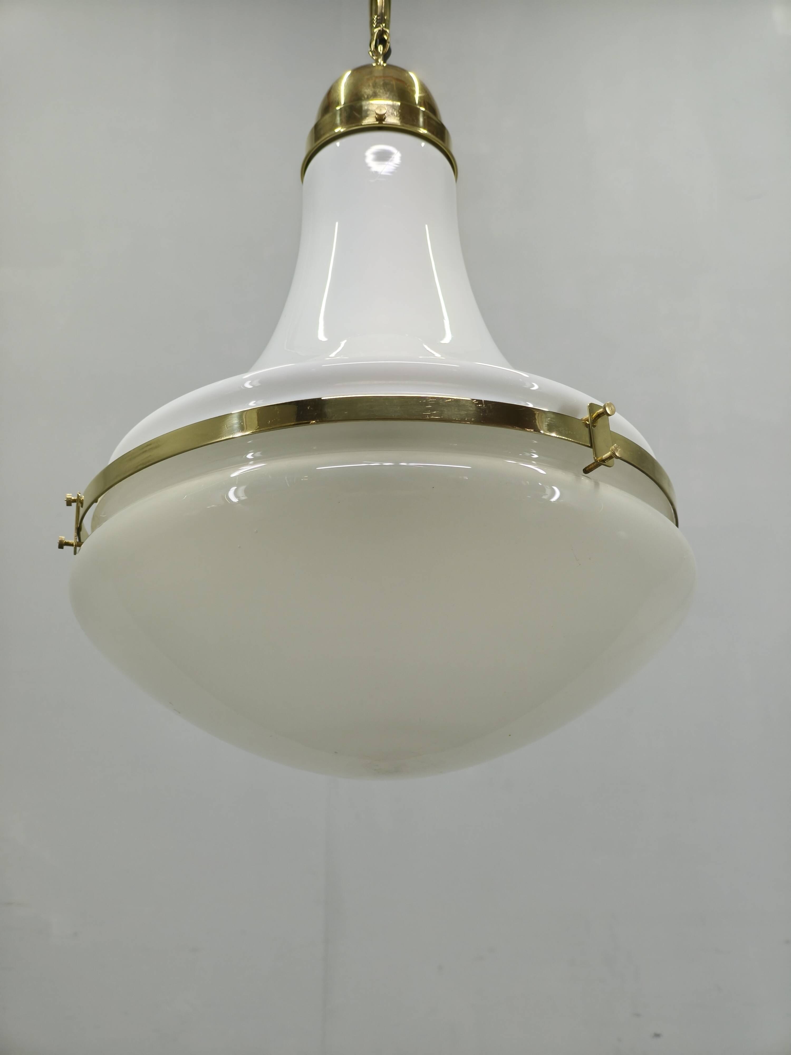 Peter Behrens Art Deco Pendant Lamp for Siemens, Germany 1930s
