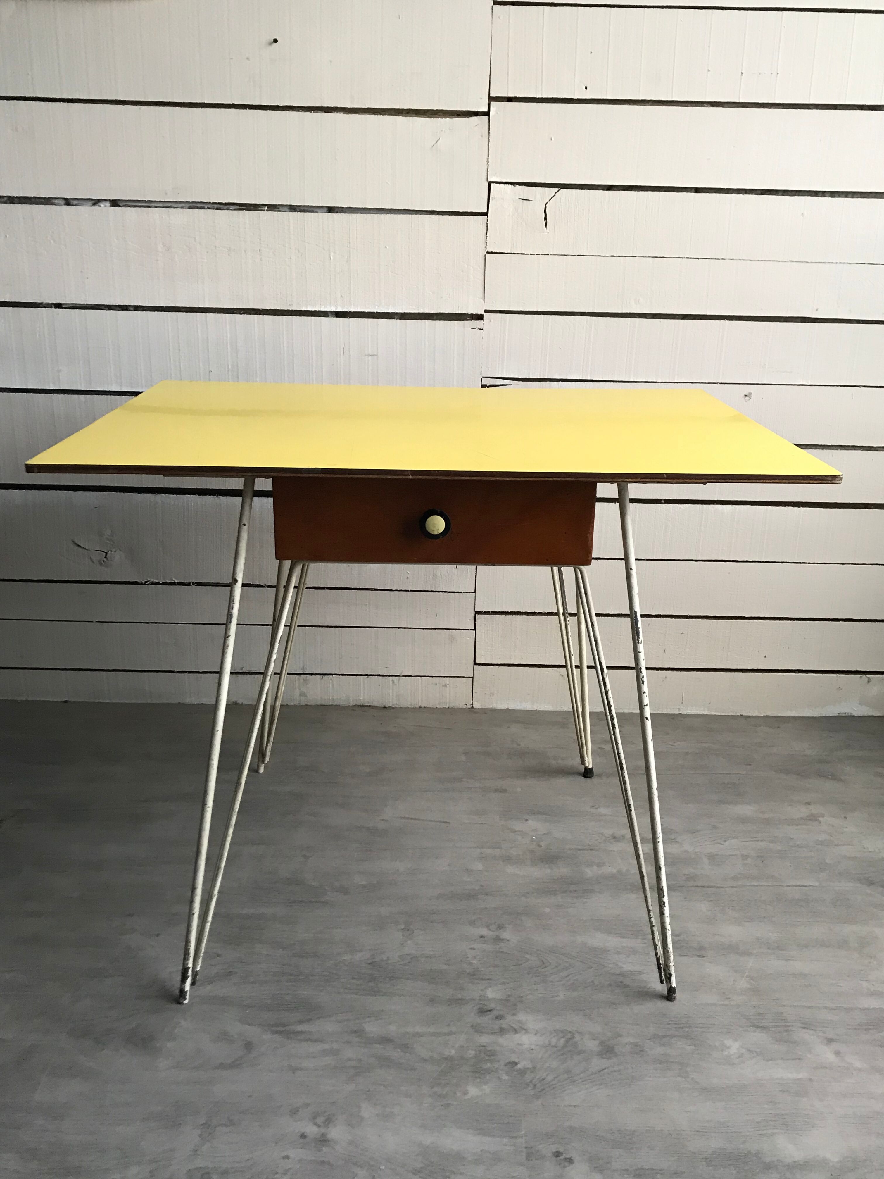 Table vintage Formica Eiffel