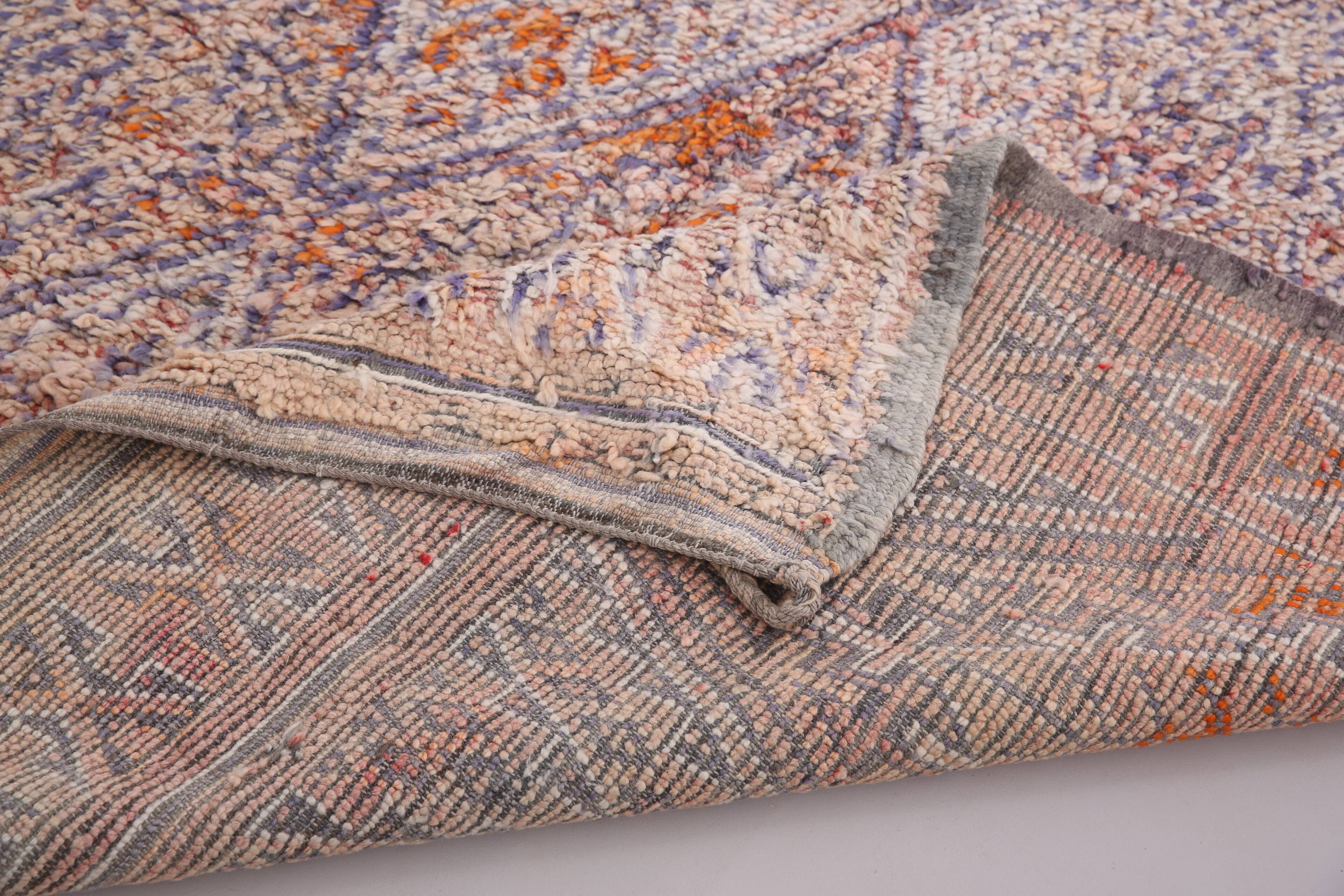 Vintage Moroccan Rug 199 x 327 cm - Moroccan rug - Berber Rug Handmade