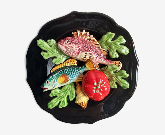Assiette trompe l'oeil