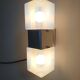 Two-Light Murano Glass and Chrome-plated Metal Sconce by Carlo Nason for Ma