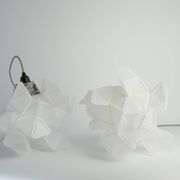 Labyrinth, Hazy, Artisan Table Lamp Light Sculpture, By Republiken