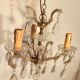 Old baroque chandelier with tassels