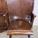 Vintage two-seat cinema bench from ton, 1960s