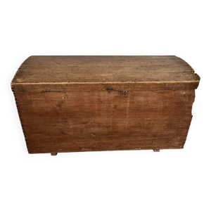 malle en bois vintage