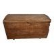 Vintage wooden trunk