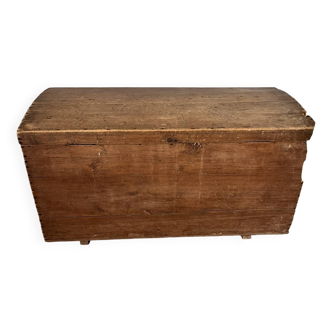 Malle en bois vintage