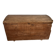Vintage wooden trunk