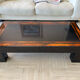 Table Basse Bois Laqué 70's
