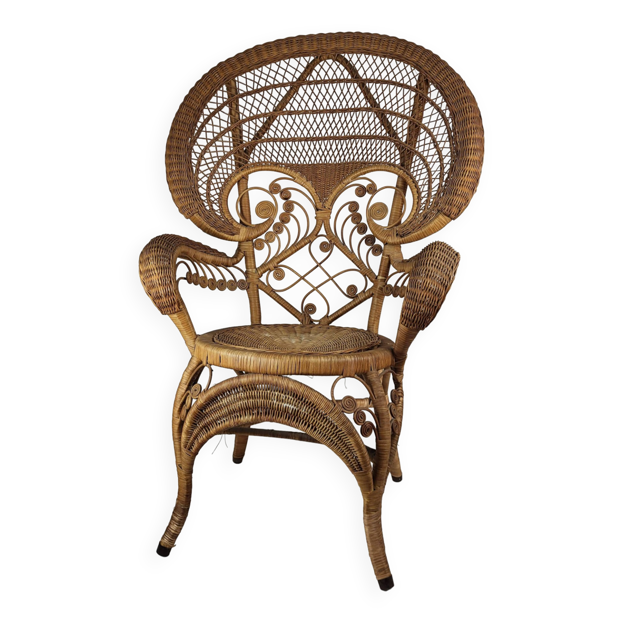 Emmanuelle Peacock Armchair 1960s