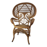 Emmanuelle Peacock Armchair 1960s