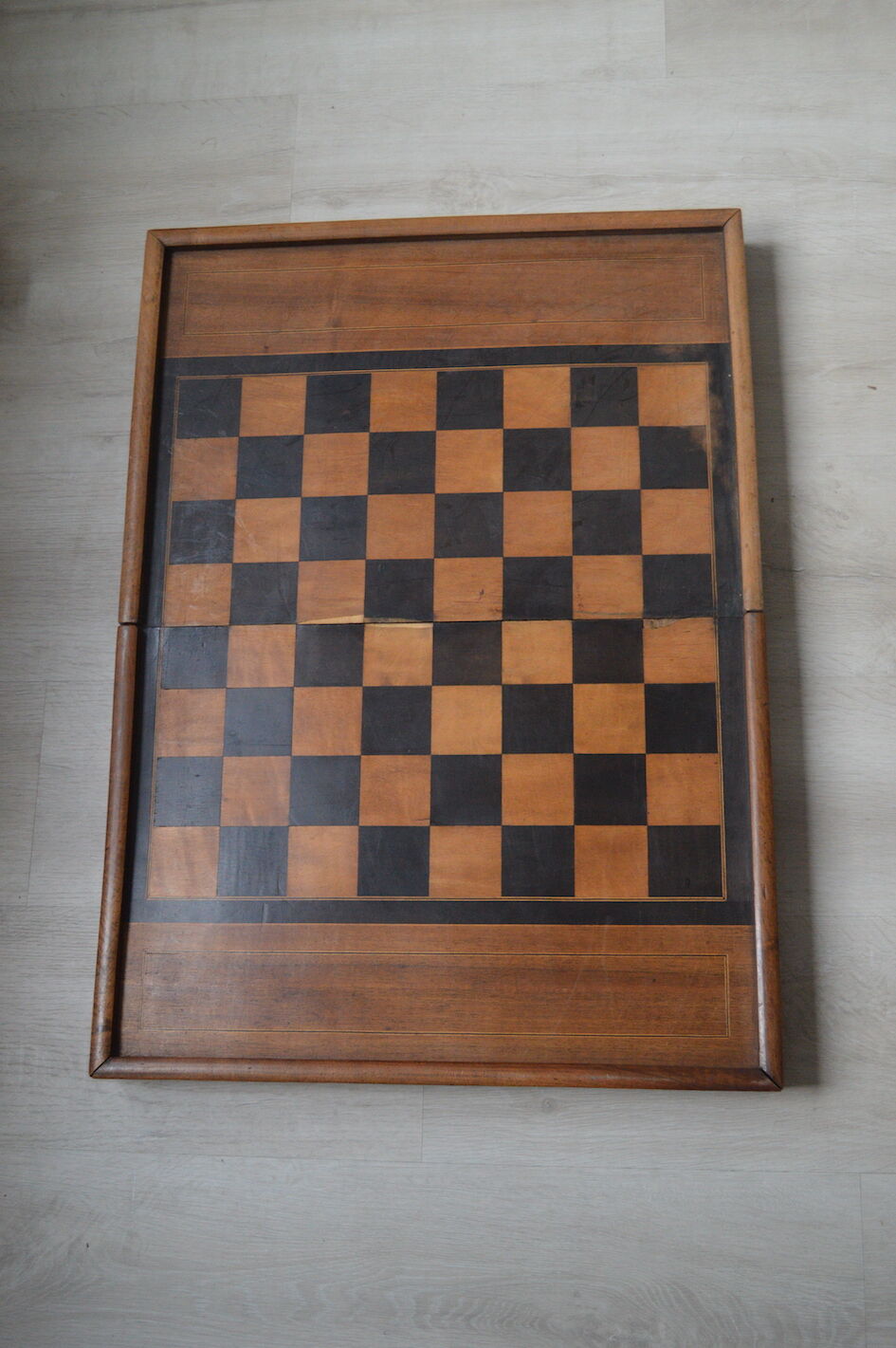 Vintage wooden chess