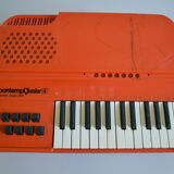 Organ bontempi orange plastic age 70's