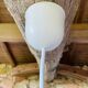 Vintage sisal / jonc de mer pendant light circa 1970's