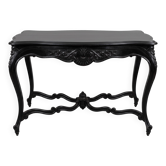 Glossy black desk