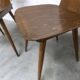 Paire de chaises Baumann modèle Gentiane 1960