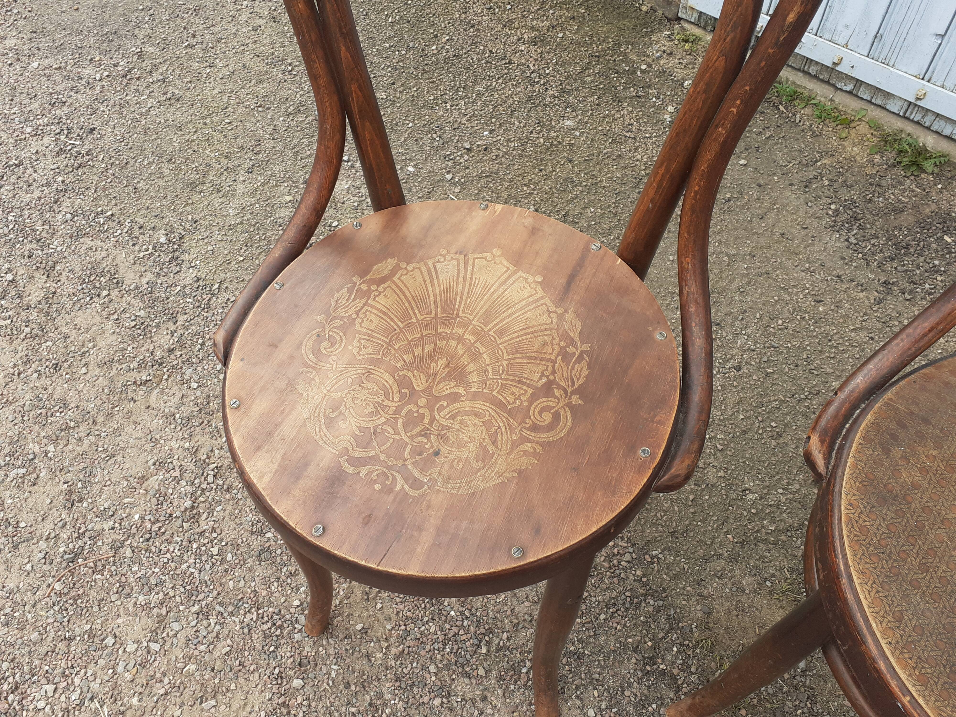 Lot of chairs bistro Mundus