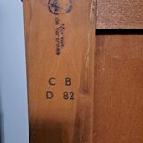 Mahogany chest of drawers