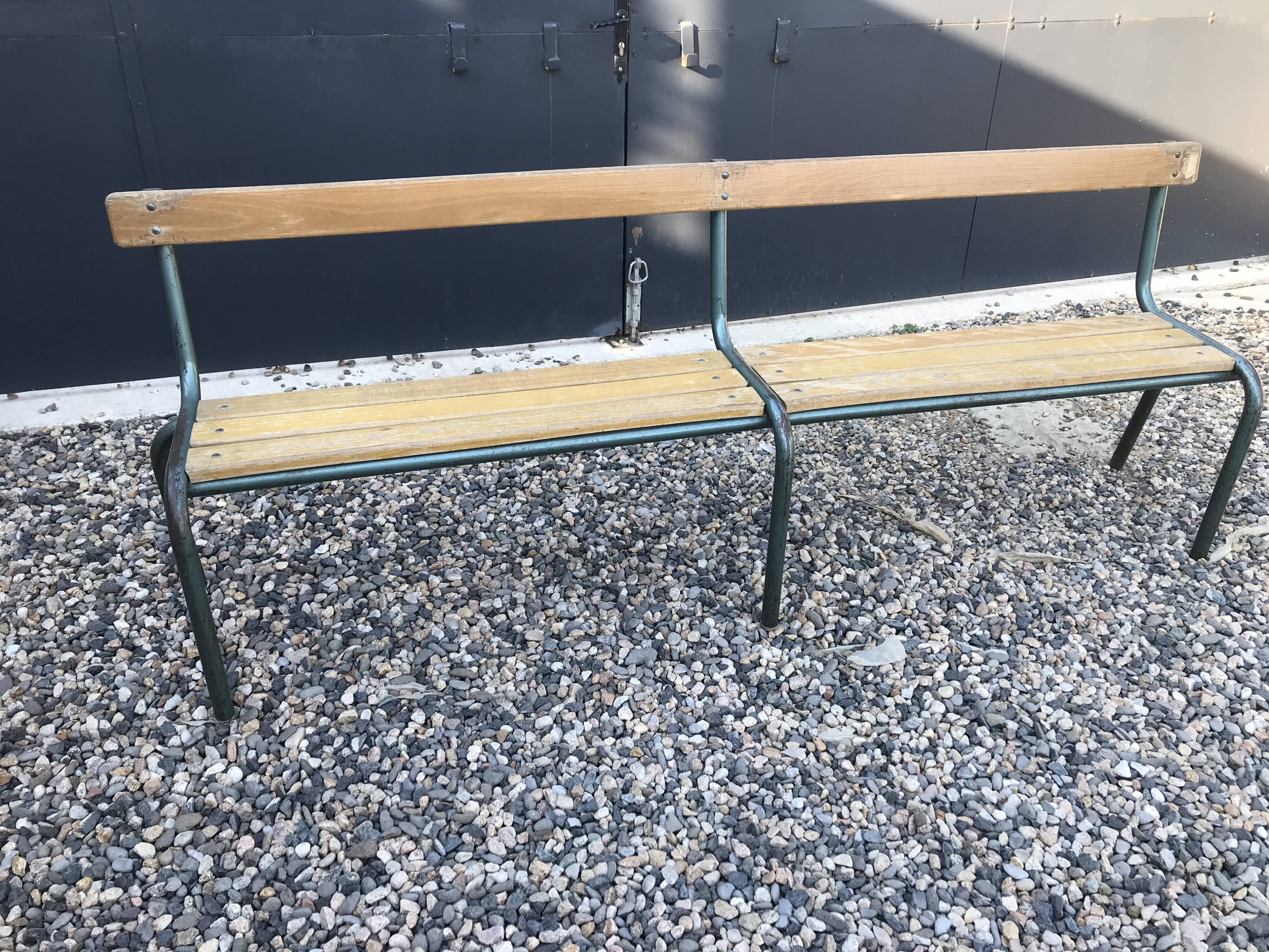 Two former Mullca school benches year 50