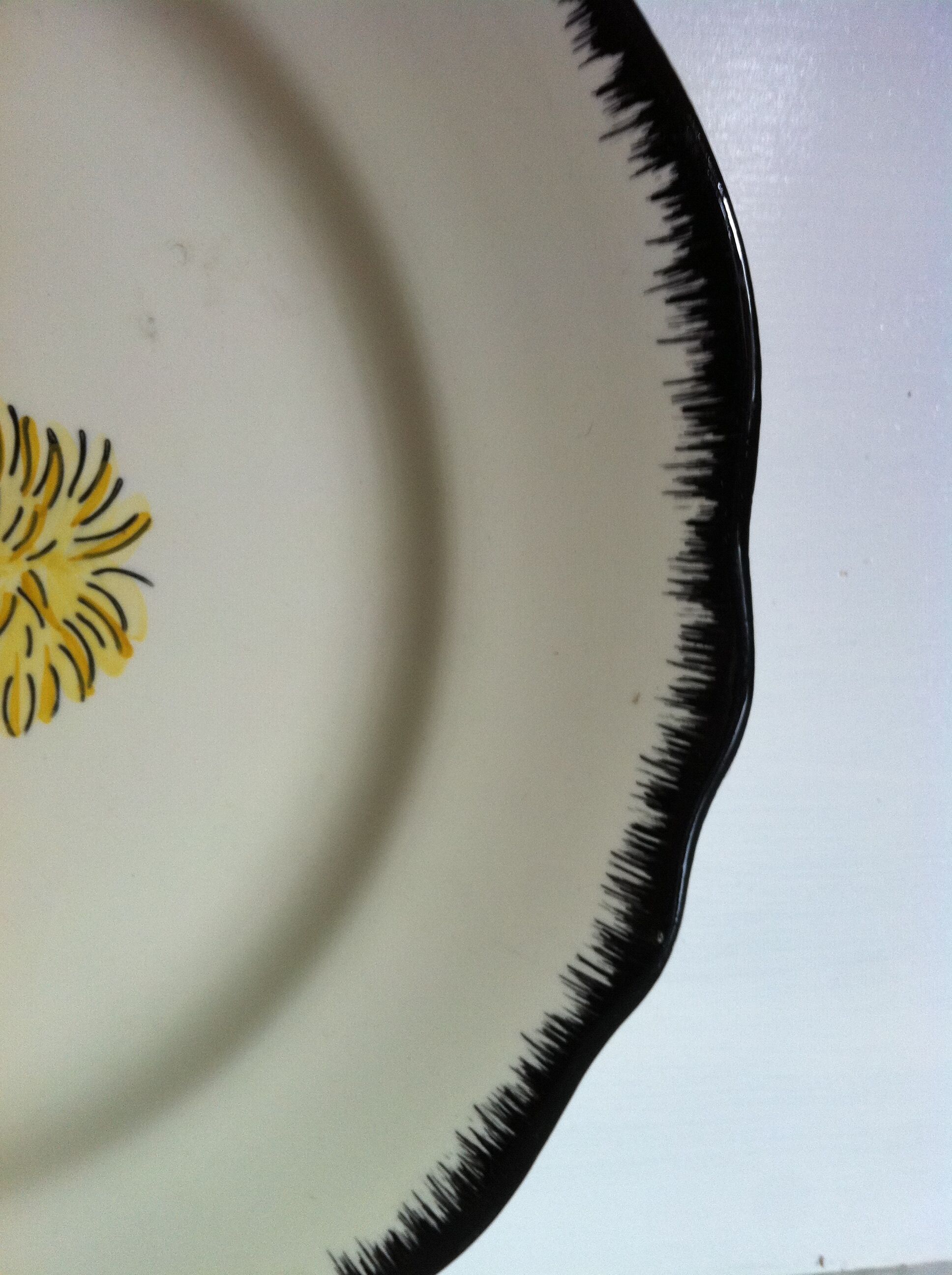 Set of 2 vintage dishes Salins France