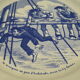 6 dessert plates Lunéville marine theme