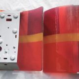 Pair of Italian wall lights in Murano glass