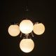 Art Deco Champagne Glass Chandelier, Czechoslovakia 1930s