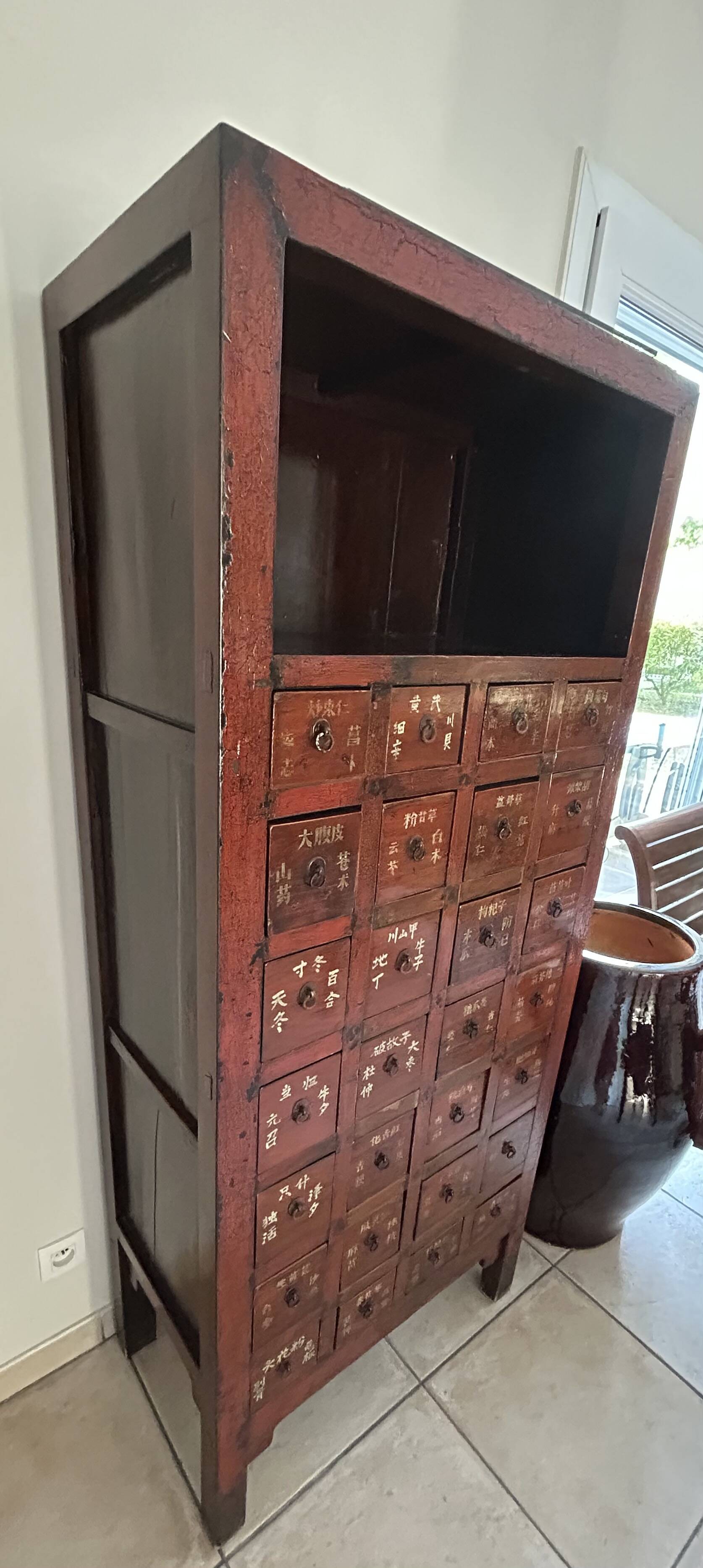 Chinese apothecary cabinet