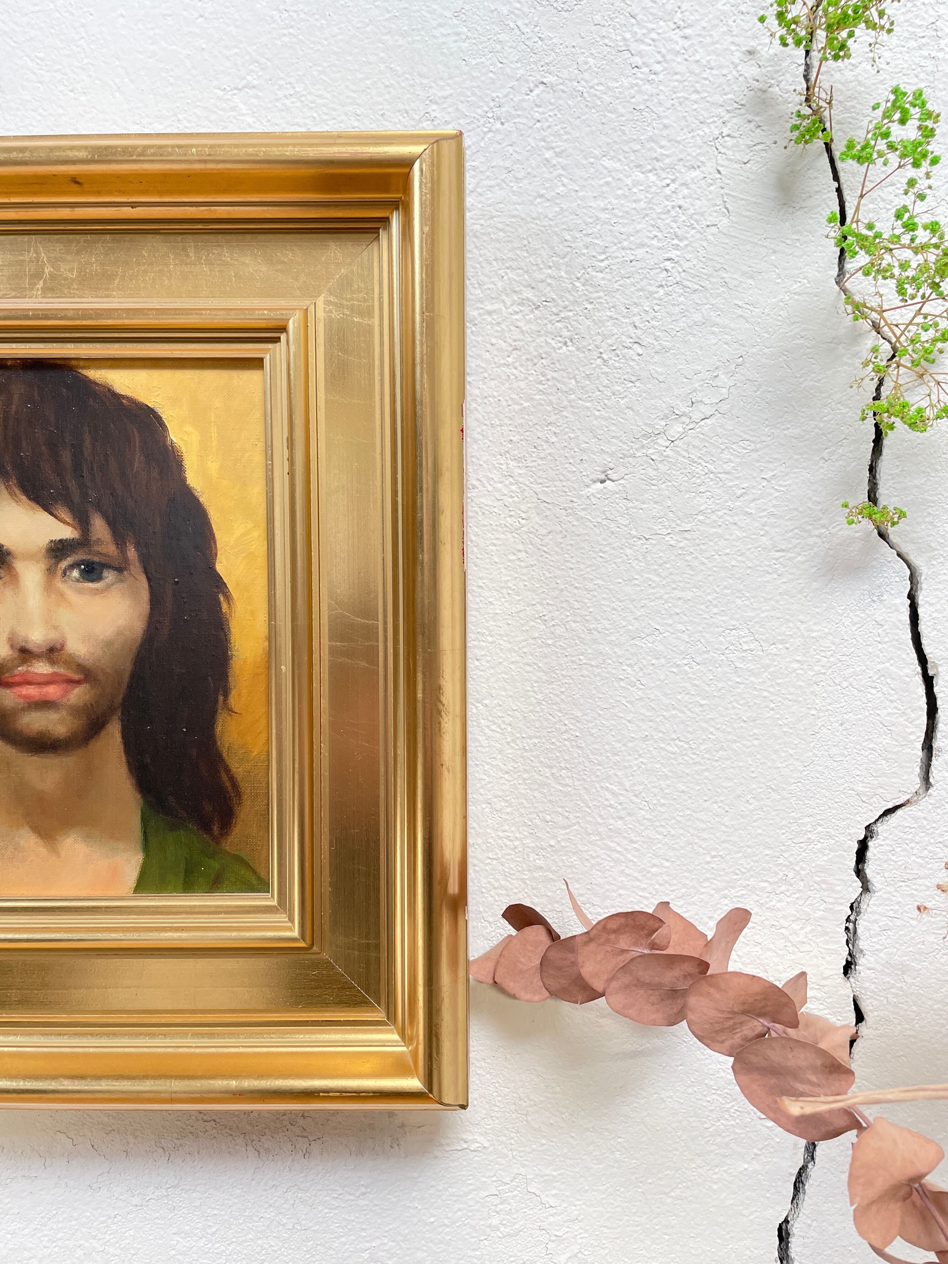 Oil portrait painting 'LE VAGABOND', after Anatola SOUNGOUROFF, circa 1977.