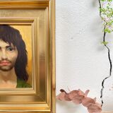 Oil portrait painting 'LE VAGABOND', after Anatola SOUNGOUROFF, circa 1977.