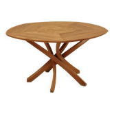 Table en orme massif, Seltz, France, 1990’s