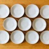 Hollow porcelain plate by Sologne Larchevêque