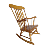 Rocking-chair fan folder