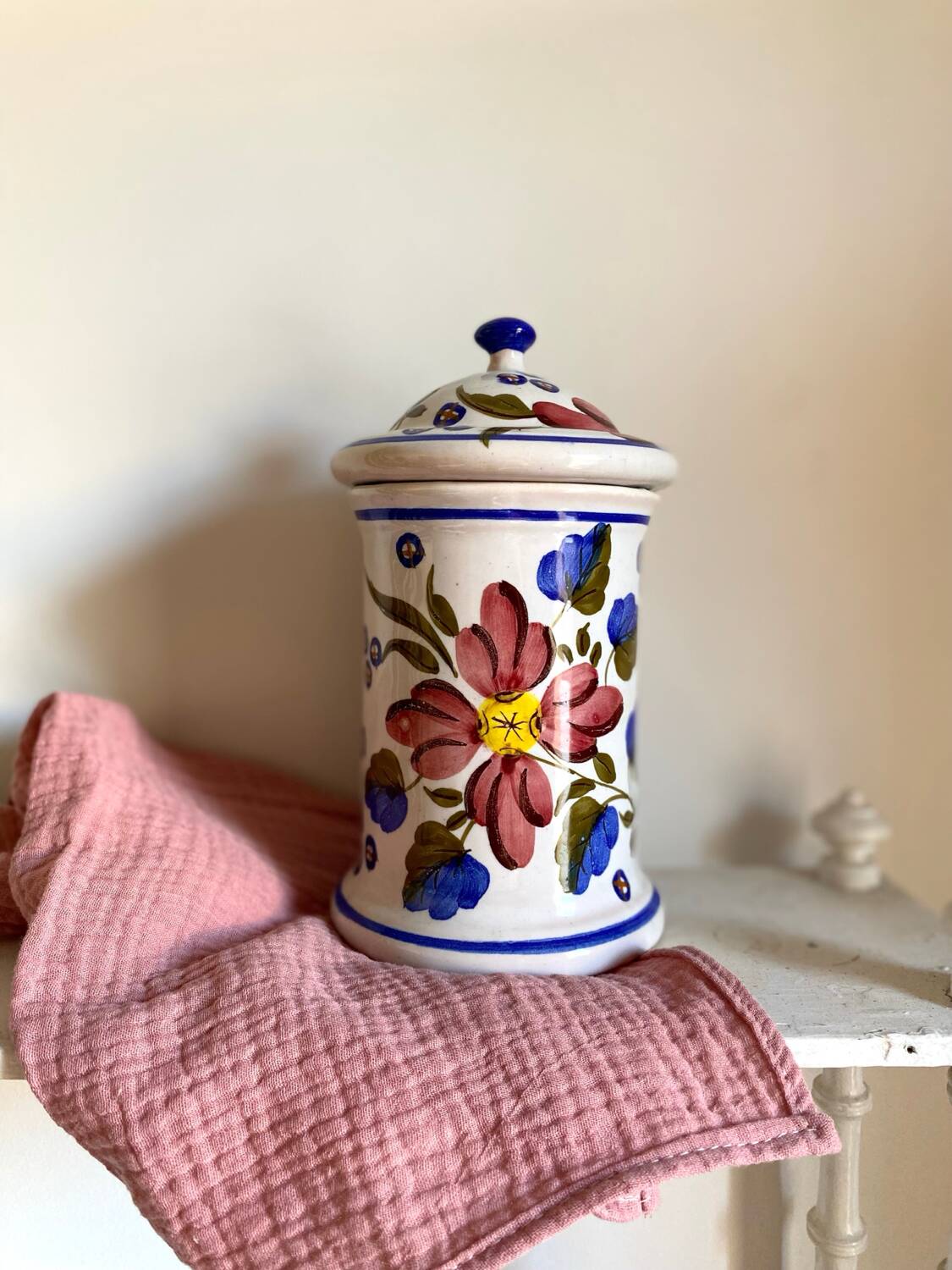 Antique ceramic sugar bowl