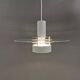Classic Space Age pendant lamp from the 1980s, Denmark.