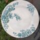 6 Flat plates iron earth by Bertrand Bordeaux / model Anémones