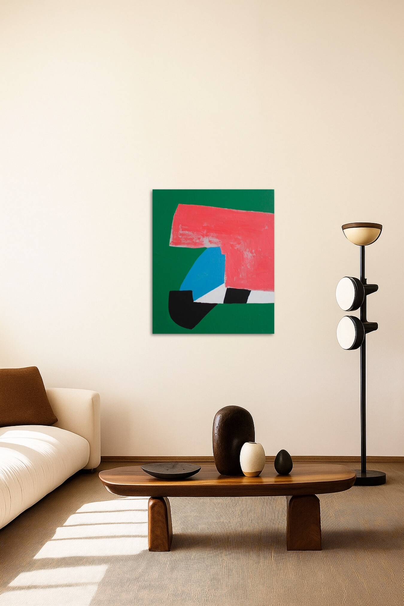 Modern minimalist art "lucky charm" by Bodasca
