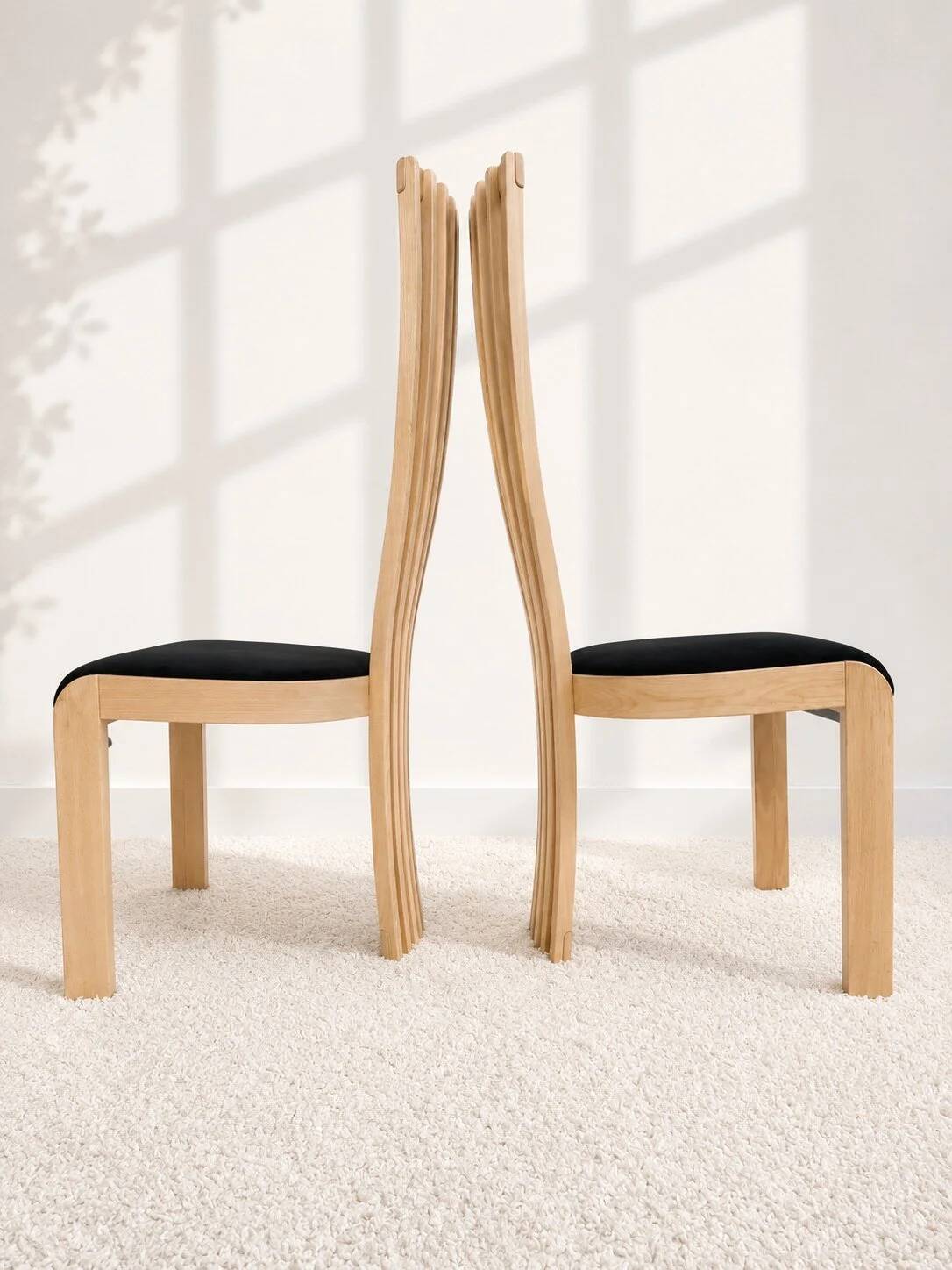 6 Tonon dining chairs for Roche Bobois, Italy 80s