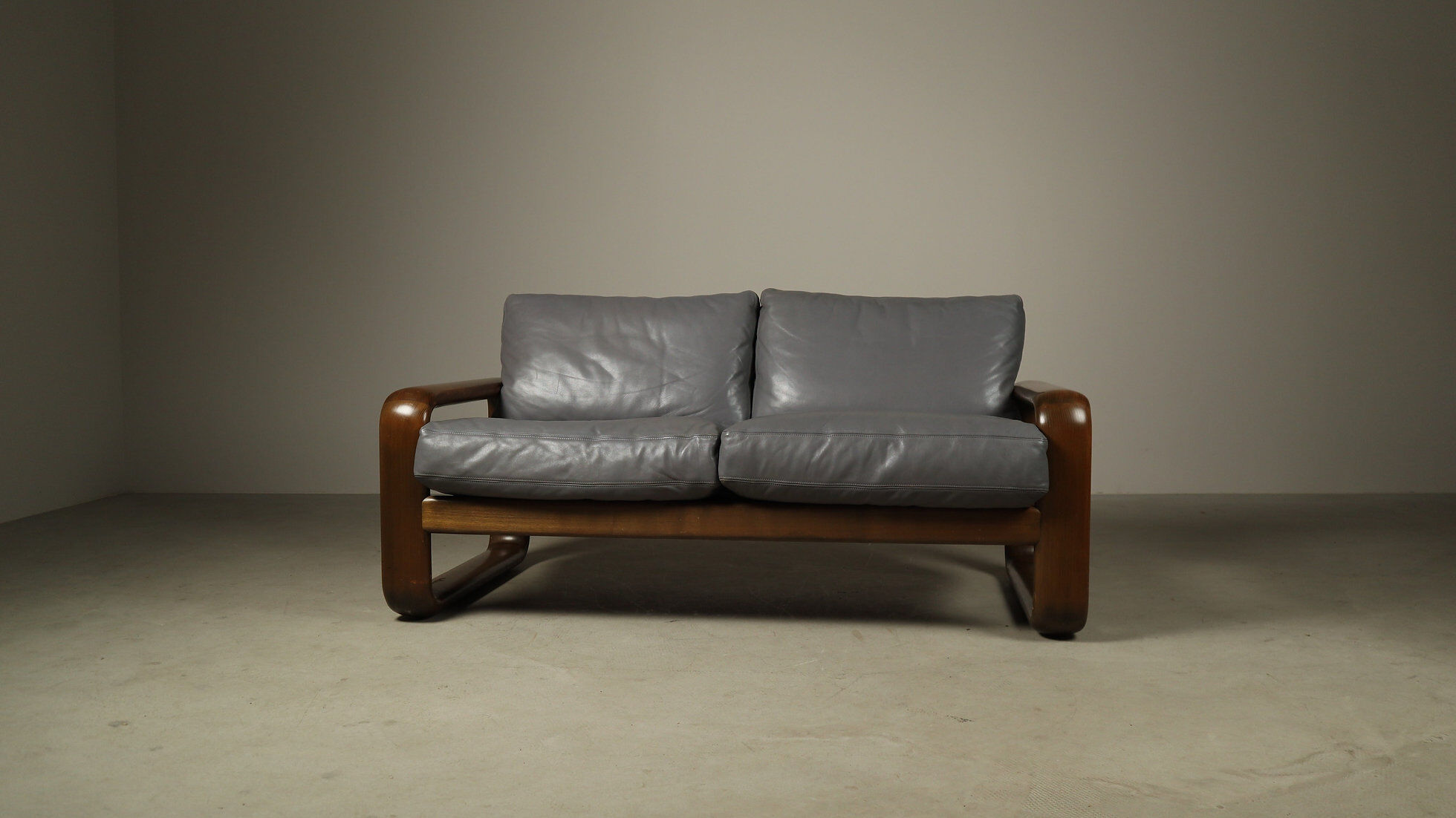 "Hombre" two-seat sofa by Burkhard Vogtherr for Rosenthal Furniture, 1970s