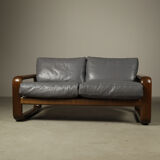 "Hombre" two-seat sofa by Burkhard Vogtherr for Rosenthal Furniture, 1970s