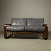 "Hombre" two-seat sofa by Burkhard Vogtherr for Rosenthal Furniture, 1970s