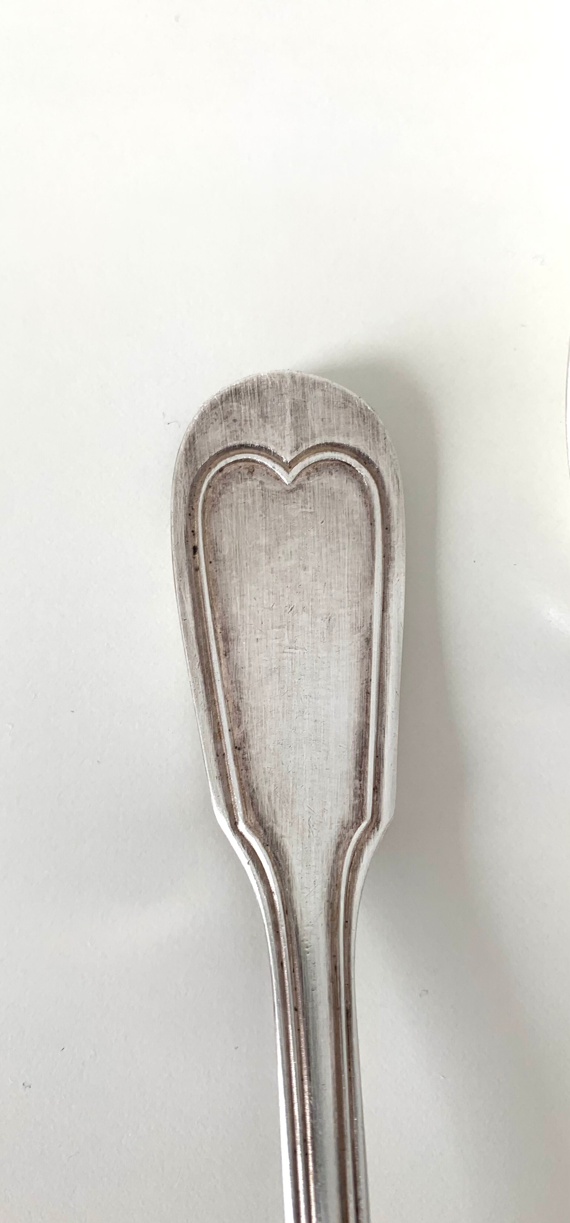 10 silver metal spoons