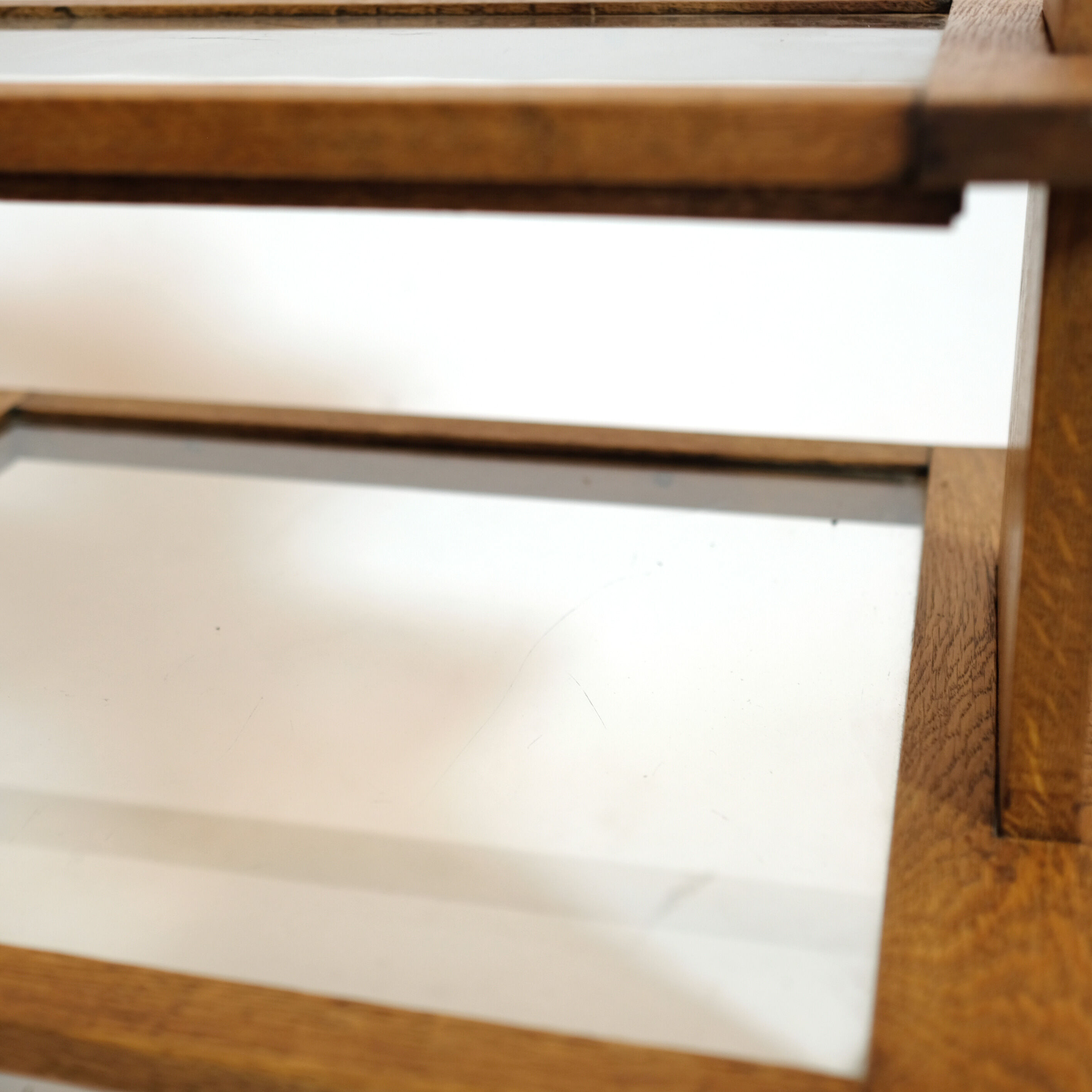 Served in oak and glass from the 50s and 60s.