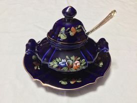 Blue Oven Sugar Bowl