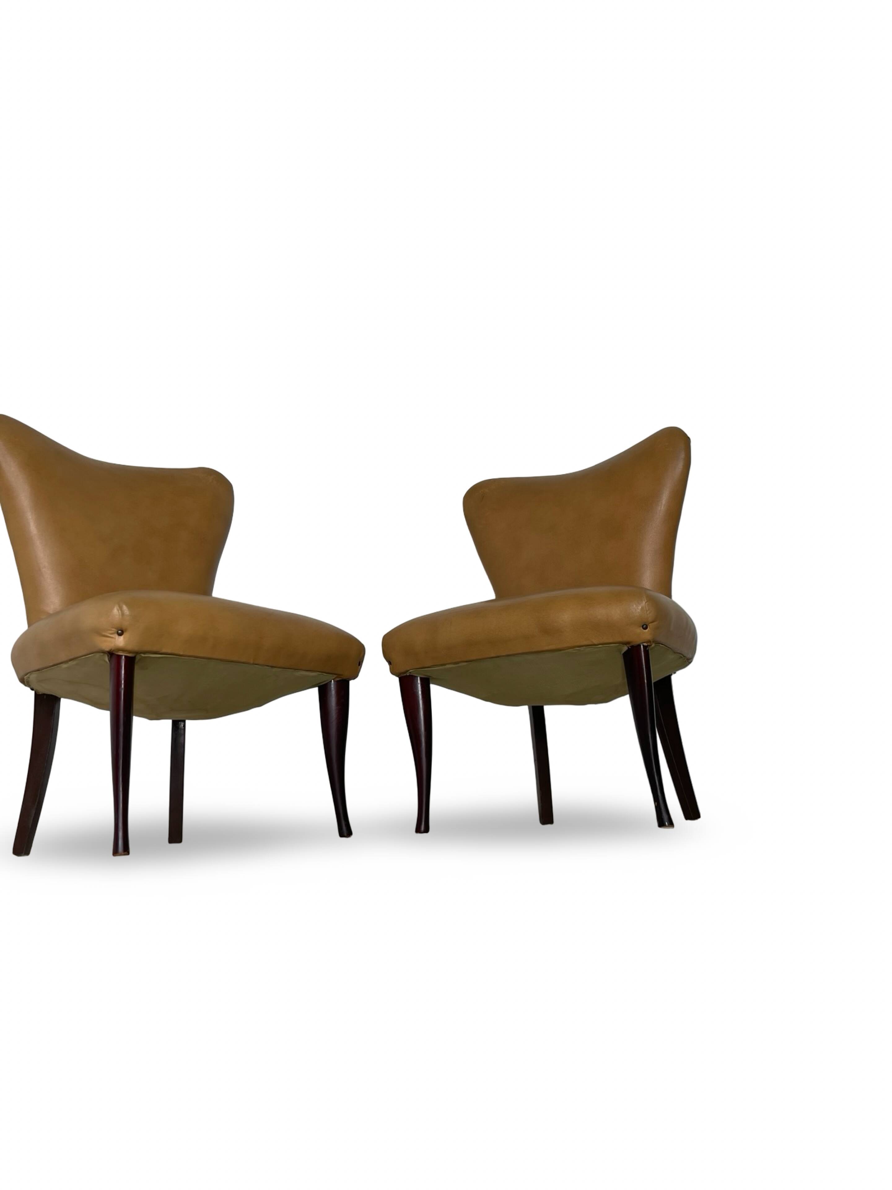 Chaises d'appoint italiennes années 1960