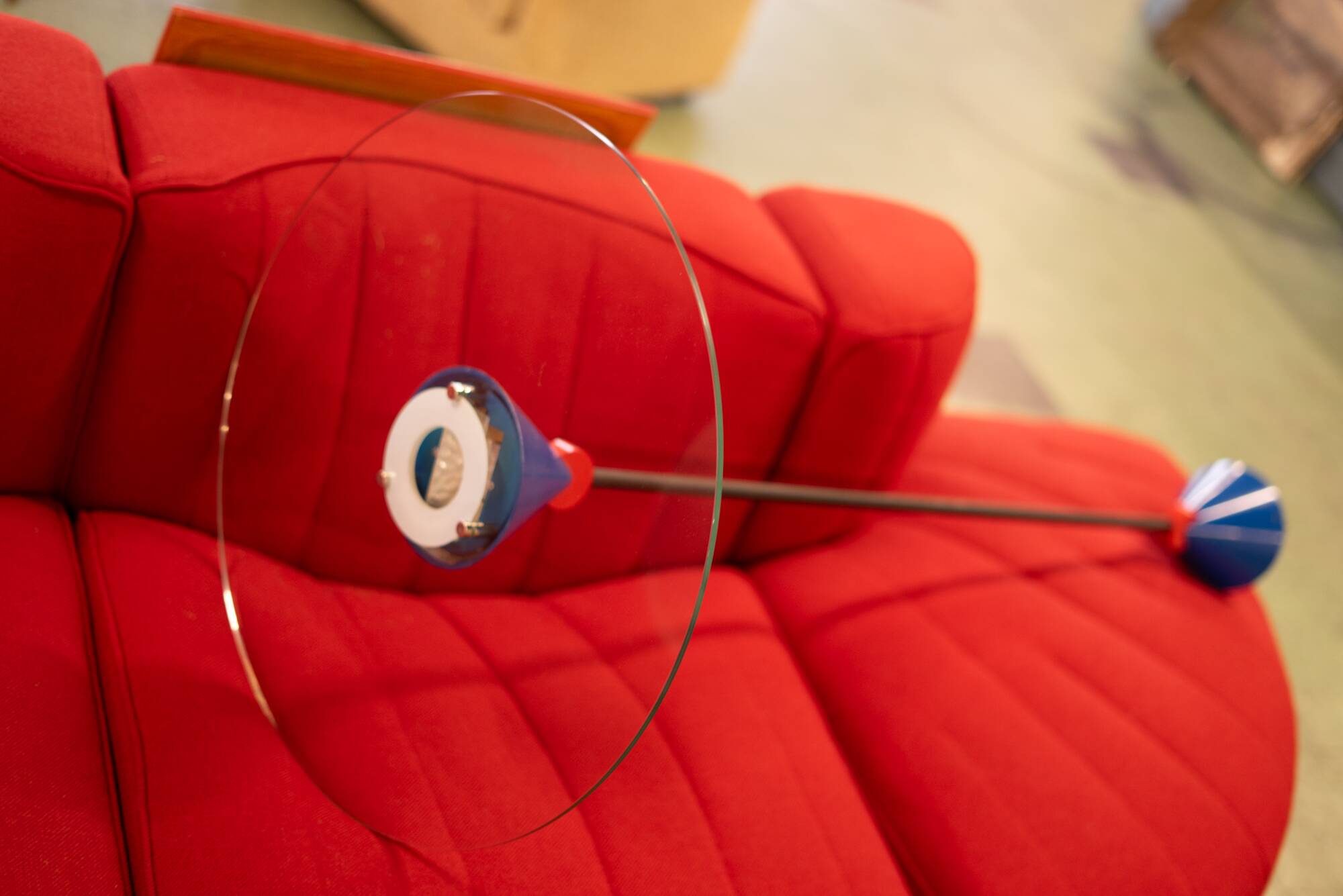 Suspension type Memphis, édition Verre Lumière