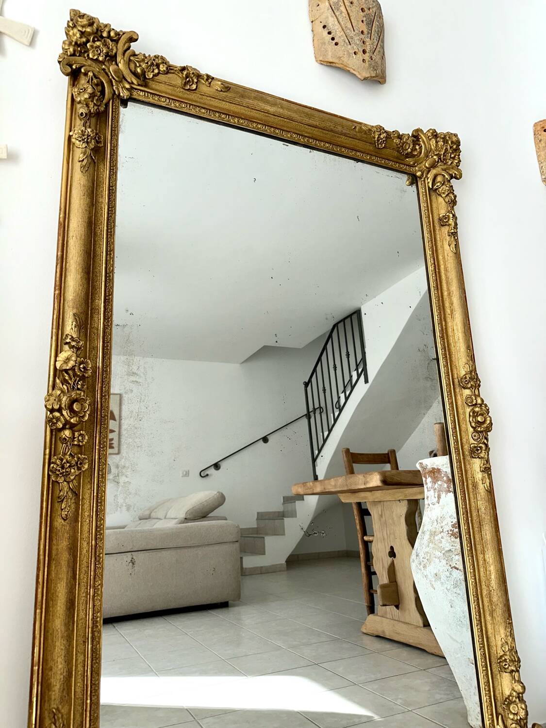 Miroir ancien époque XIXème