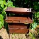 Wooden magazine rack
