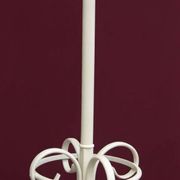 Vintage Cream Curved Wood Thonet Coat Rack